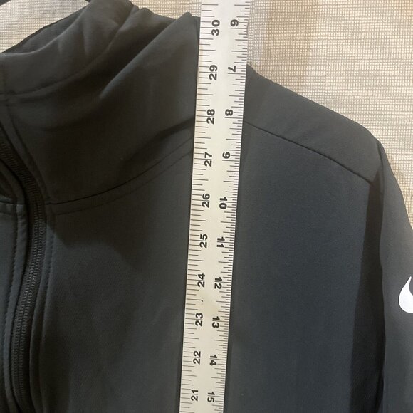 Nike Therma Fit Men Golf Jacket Hoodie SweatshirtXLFleece Full Zip Black - Picture 3 of 13